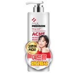 [Paul Medison] Deep-red Acne All-in-one Body Wash _ 510ml/ 17.2 Fl.oz Exfoliating Wash for Body Acne, Hyaluronic Acid, Dry Skin _ Made in Korea